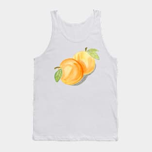 Orange Apricots. Fruit Art Print, Kitchen Wall Art Tank Top